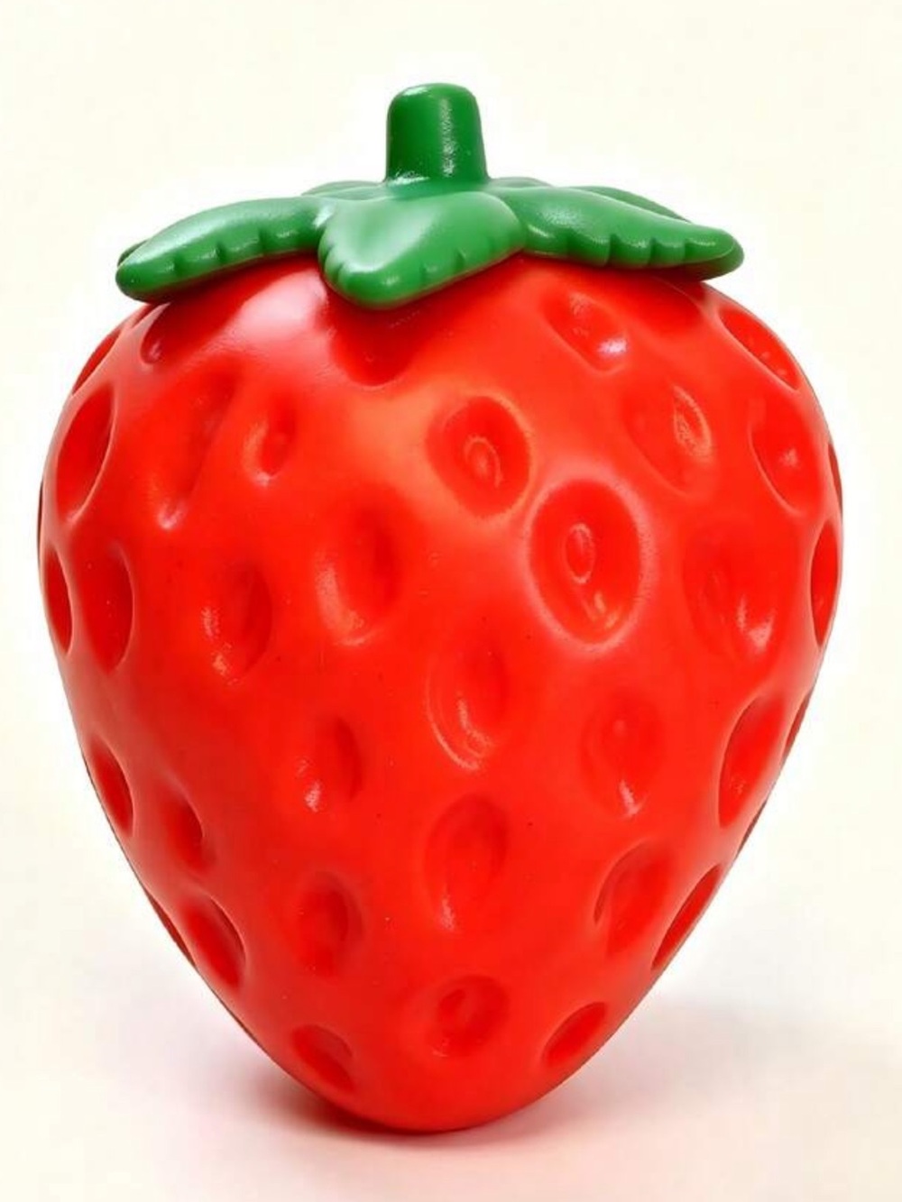 Red Strawberry Squishy Splat Ball Novelty Sensory Stress Toy